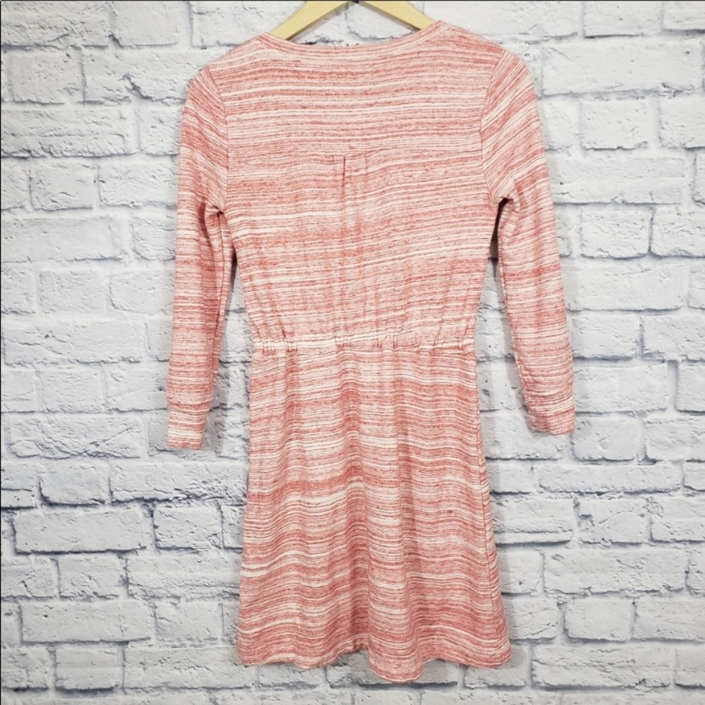 Anthro Saturday Sunday Heathered Space Dyed Sweatshirt Dress - Picture 4 of 7